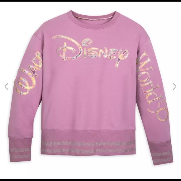 Walt Disney World 50 logo appliqué pullover NWT - Picture 2 of 5